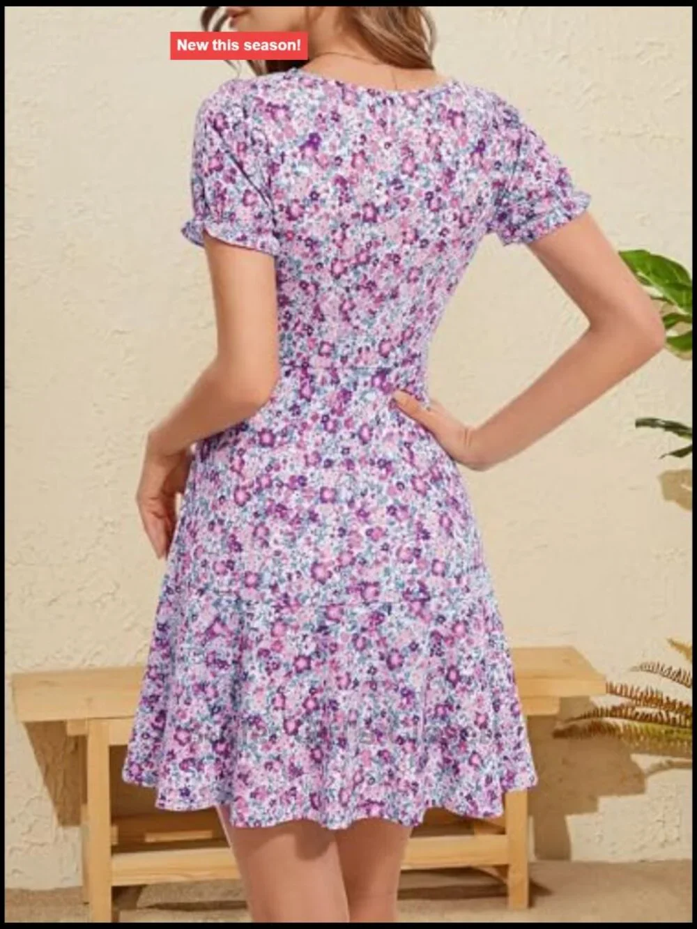 N/A flowy floral